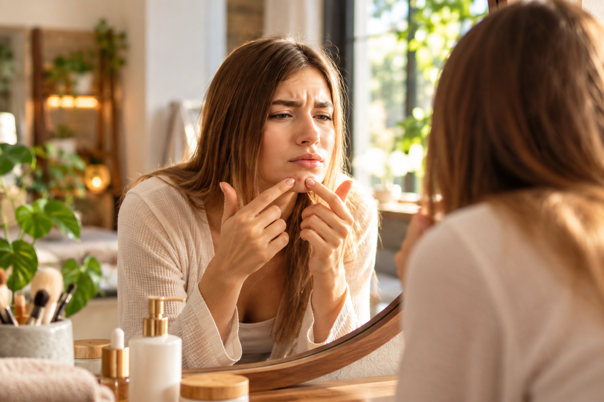 Here's Why Your Makeup Is Causing Acne Breakouts