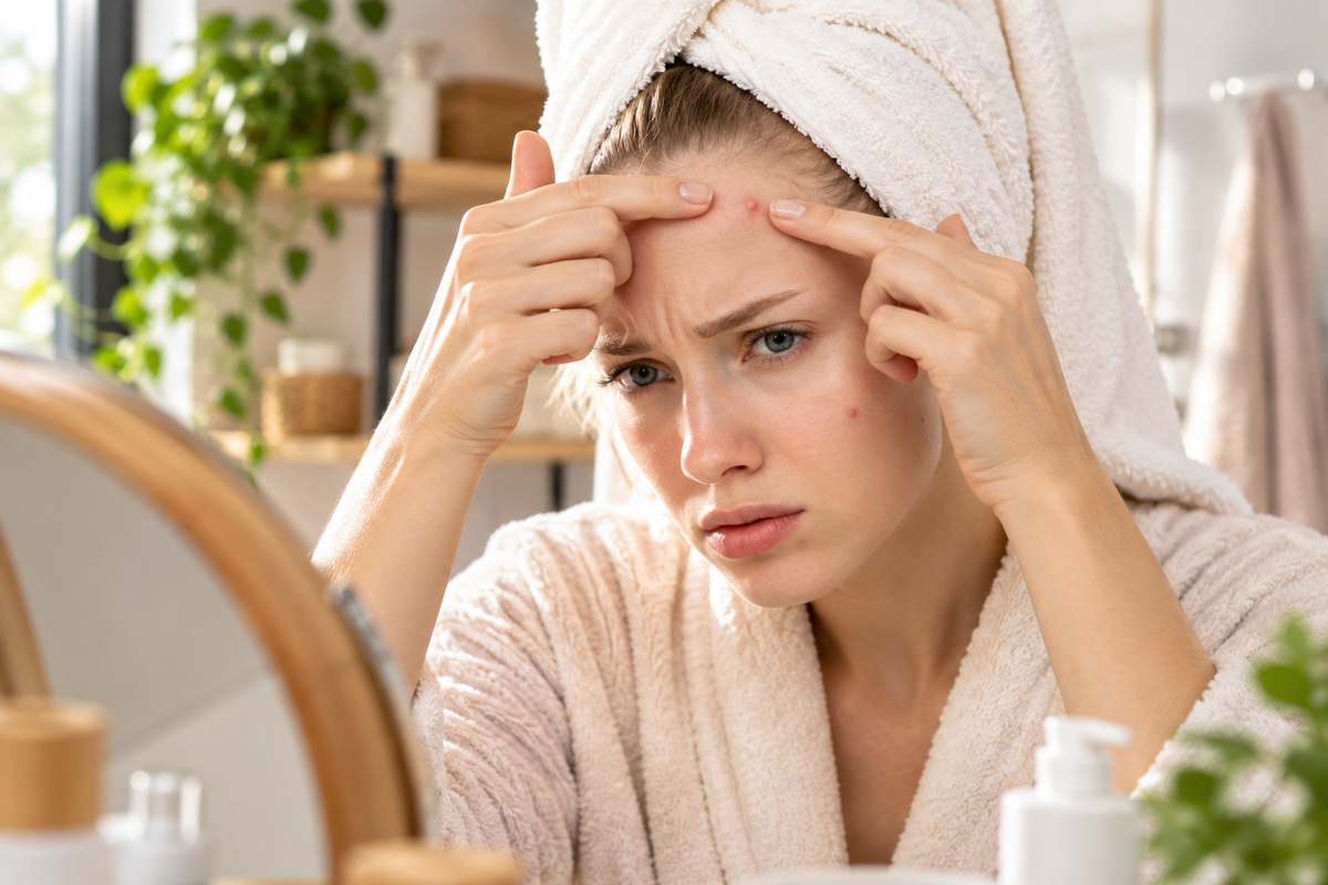 Are Your Haircare Products Causing Acne Breakouts?